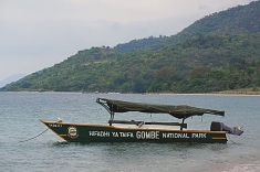 Boat at Gombe
