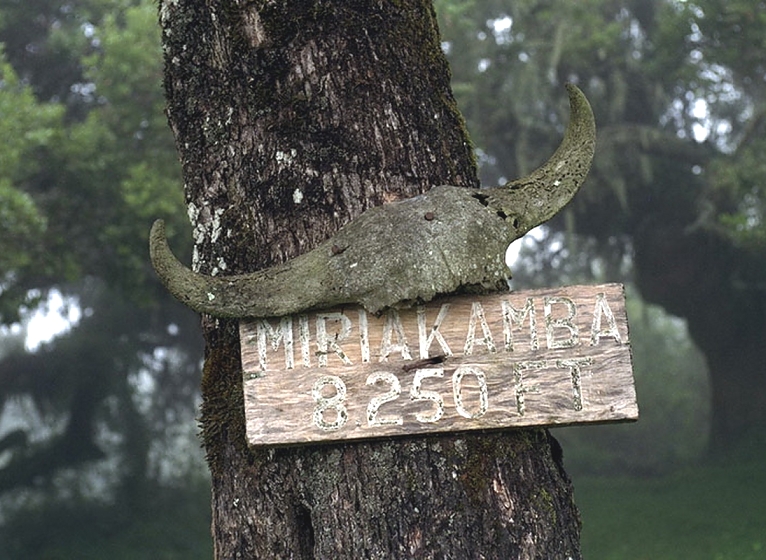 Mirikamba Hut in Mount Meru